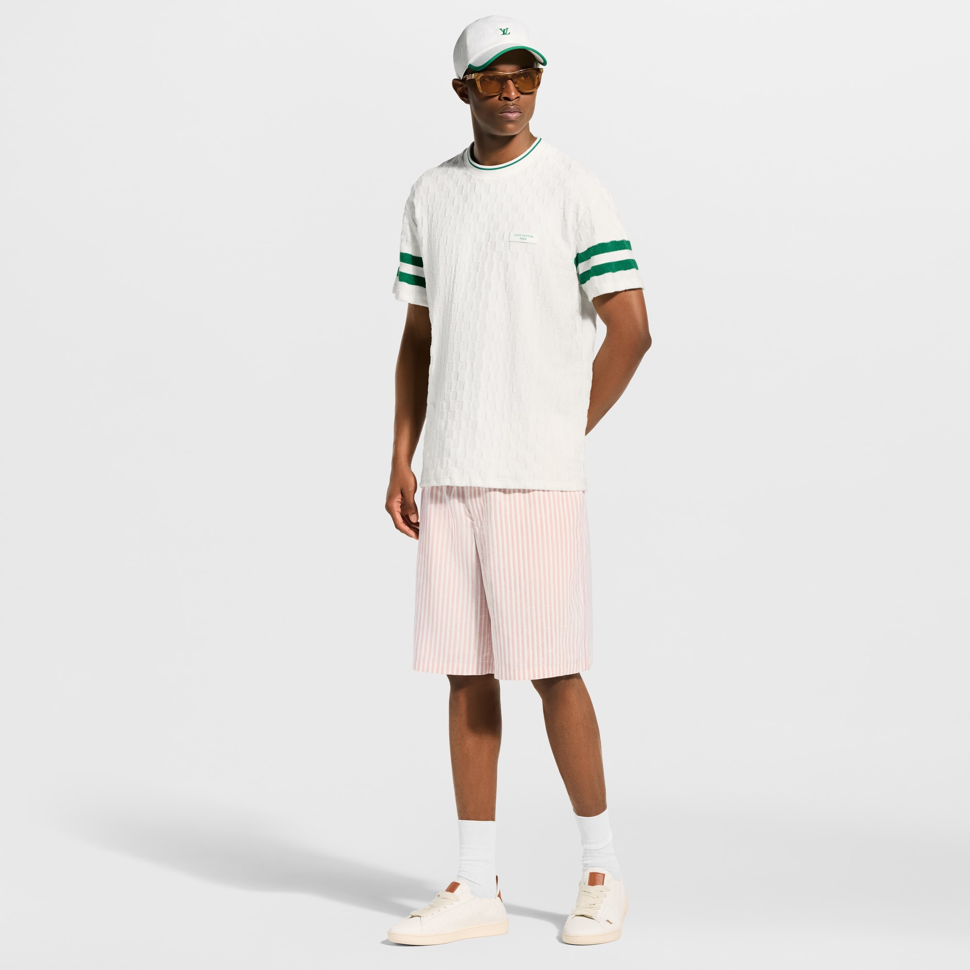ダミエ テリー テニスTシャツ ｜ルイ・ヴィトン 公式サイト - 1AK7IT
